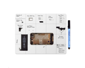 iFixit popisovatelná magnetická podložka, 203x254x10 mm