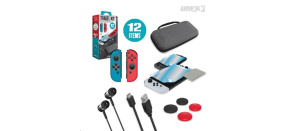 BAZAR - Armor3 Nintendo Switch/OLED Travel Kit - Poškozený obal (Komplet)