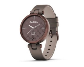 Garmin hodinky Lily Classic Dark Bronze/Paloma Leather Band