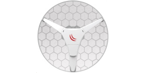 MikroTik Wireless Wire Dish (LHGG-60ad), 1Gbps full-duplex bez kabelů, 802.11ad, 60GHz, L3, dosah 1500m+