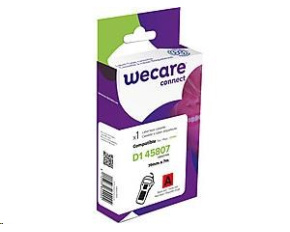 WECARE ARMOR páska pro DYMO S0720870, černá/červená, 19mm x 7m