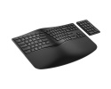 HP 960 Black Ergonomic Wireless Keyboard - bezdrátová ergonomická klávesnice CZ/SK