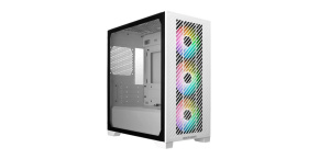 Cooler Master case Elite 301, mini-ITX, 3x 120mm ARGB Fan, bez zdroje, bílá