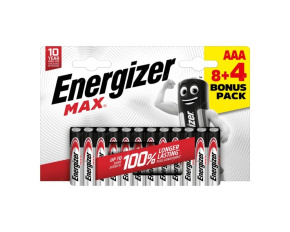 Energizer LR03/12 Max AAA 8+4 zdarma