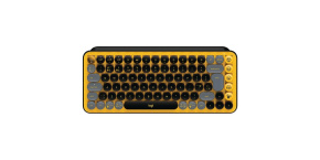 Logitech Wireless Mechanical Keyboard POP Keys With Emoji Keys - BLAST_YELLOW - US INT'L - INTNL