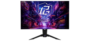 ASROCK LCD - 32" Gaming monitor PGO32UFS, OLED, 3840 x 2160 UHD, 240Hz, 1.5M:1, 275cd/m2, 0.03ms, 2xHDMI, 2xDP