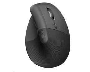 Logitech Lift Vertical Ergonomic Mouse, graphite/black