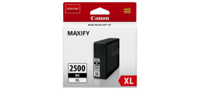 Canon CARTRIDGE PGI-2500XL BK černá pro Maxify iB4050, iB4150, MB5050, MB5150, MB5155, MB5350, MB5450,MB5455 (2500 str.)