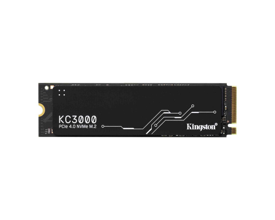 Kingston SSD 512GB KC3000 M.2 2280 NVMe™ PCIe Gen 4 (R 7000MB/s; W 3900MB/s)