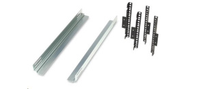 APC Equipment Support Rails for NetShelter SX 600mm / SV 600 & 800mm Wide Enclosures