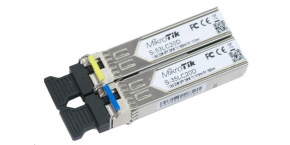 MikroTik SFP (miniGBIC) modul S-35/53LC20D, SM, 20km, 1.25G