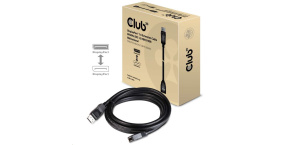 Club3D Kabel prodlužovací DisplayPort 1.4 8K 60Hz DSC 1.2 HBR3 HDR Bidirectional (M/F), 3m