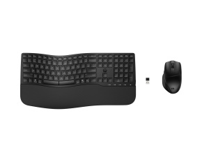 HP 680 Comfort Dual-Mode Keyboard and Mouse Combo - bezdrátový set ergonomické klávesnice a myši