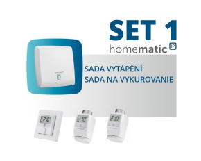 Homematic IP HmIP-SET1 sada vytápění (byt 1+1)