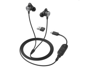 Logitech Zone Wired Earbuds Teams, graphite