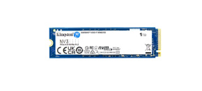 Kingston SSD 1TB NV3, M.2 2280, NVMe PCIe Gen4x4, (R: 6000MB/s; W: 4000MB/s)