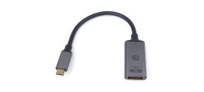 PremiumCord adaptér USB-C na DisplayPort DP1.4 Male/Female 8K@60Hz a 4k@120Hz 20cm