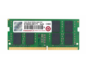 TRANSCEND SODIMM DDR4 16GB 2400MHz 2Rx8 CL17