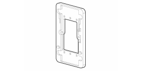 AP-500H-MNT1 Kit with Single-gang Wall-box Mount Adapter for 500H Series AP