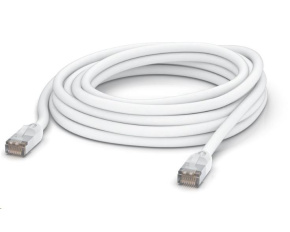 UBNT UACC-Cable-Patch-Outdoor-8M-W, Outdoor UniFi Patch kabel, 8m, Cat5e, bílá