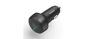 Hama rychlá USB nabíječka do vozidla, USB-C PD/QC 25 W