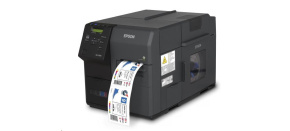 Epson ColorWorks C7500, cutter, disp., USB, Ethernet, black