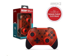 Armor3 NuChamp Wireless Controller for Nintendo Switch (Ruby Red)