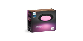 PHILIPS Hue bodové světlo WACA Slim L, 1500lm, 12W, černá