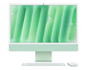 Apple iMac 24'' 4.5K display M4 chip 10-core CPU and 10-core GPU, 24GB, 512GB SSD - Green