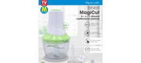 BAZAR - Livington MagiCut - 6v1 výkonný multifunkční sekáček - Poškozený obal (Komplet)