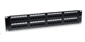 Intellinet Patch panel 48 port Cat5e, UTP, 2U , černý