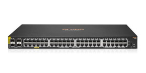 HPE Aruba Networking CX 6000 48G Class4 PoE 4SFP 370W Switch