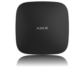 Ajax Hub Plus black 11790.01.BL1 centrální ovládací panel, 2x SIM, 3G/2G, Ethernet, Wi-Fi, podpora 99 uživatelů, černá