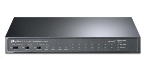 TP-Link CCTV switch TL-SL1311MP (8x100Mb/s, 2xGbE uplink, 1xSFP, 8xPoE+, 124W, fanless)