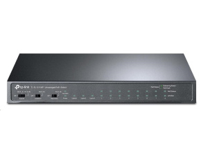 TP-Link CCTV switch TL-SL1311MP (8x100Mb/s, 2xGbE uplink, 1xSFP, 8xPoE+, 124W, fanless)