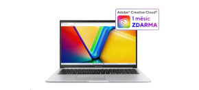 ASUS NTB Vivobook 15 (X1502VA-NJ882W), i5-13420H, 15.6" 1920x1080, 16GB, 1TB SSD, Iris X, W11 Home, Cool Silver