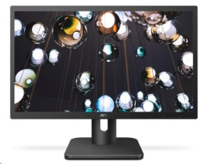 AOC MT IPS LCD - WLED 23,8"  24E1Q - IPS panel, 1920x1080, 5ms, 250cd, D-Sub, HDMI, DP, repro