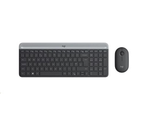 Logitech Wireless Desktop MK470, CZ/SK, Black