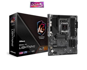 ASRock MB Sc AM5 B650 PG Lightning, AMD B650, 4xDDR5, 1xHDMI