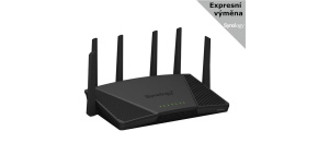 Synology RT6600ax MESH WiFi6 router (AX6000,2,4GHz/5GHz,3xGbELAN,1x2,5GbELAN,1xGbEWAN,1xUSB3.2)