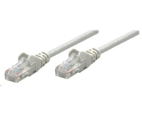 Intellinet patch kabel, Cat6A Certified, CU, SFTP, LSOH, RJ45, 15m, šedý