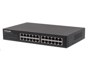 Intellinet 24-port Gigabit Ethernet Switch, 24x GbE, fanless