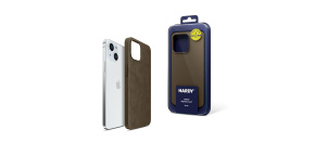 3mk HARDY MagFabric Case pro Apple iPhone 15 Pro, Taupe