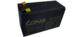 Long 12V 7Ah olověný akumulátor F1