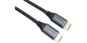 PREMIUMCORD Kabel HDMI 2.1 High Speed + Ethernet kabel 8K@60Hz, zlacené konektory, 1,5m