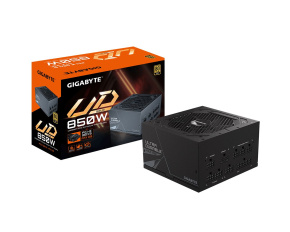 GIGABYTE zdroj UD850GM PG5, 850W, 80+ Gold, 120mm fan, černá