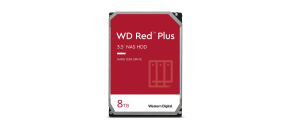 WD RED PLUS NAS WD80EFPX 8TB, SATA III 3.5", 256MB 5640RPM, 215MB/s, CMR