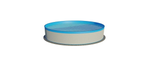 Bazén Planet Pool White/Blue - samotný bazén 350x90 cm