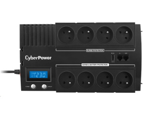 CyberPower BRICs Series II SOHO LCD UPS 700VA/420W, české zásuvky