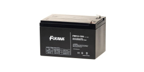 Baterie - FUKAWA FW 12-12 U (12V/12Ah - Faston 250), životnost 5let